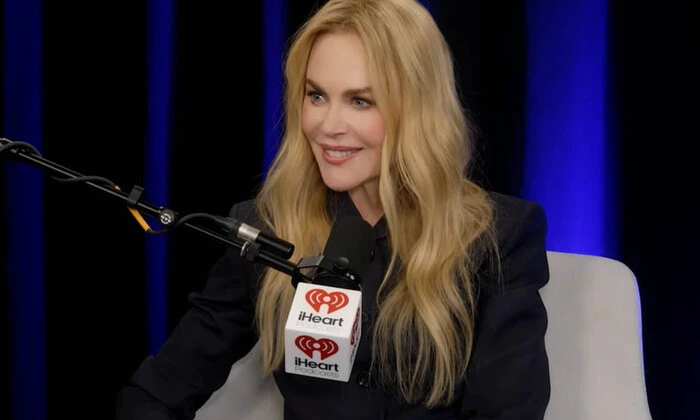 Nicole Kidman with Russian literature