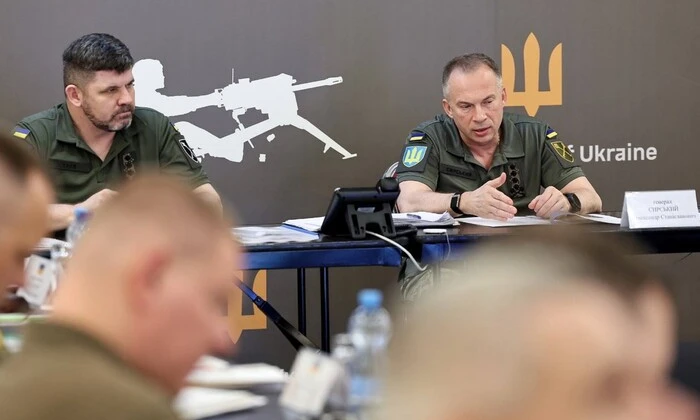 Syrsky deprived eight military units of the right to train mobilized