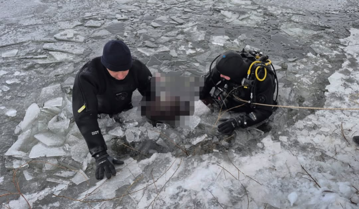 Recovery of fisherman's body from Southern Bug