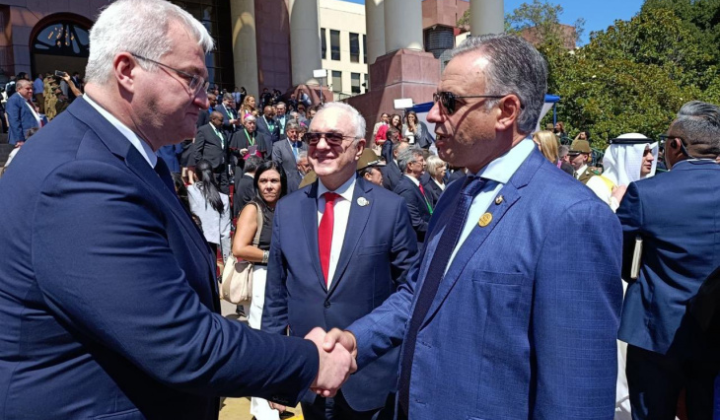 Зустріч президента Орсі з Сибігою