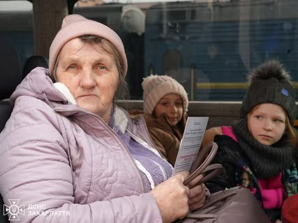 Прибуття військових з Запорізької області до Мукачева