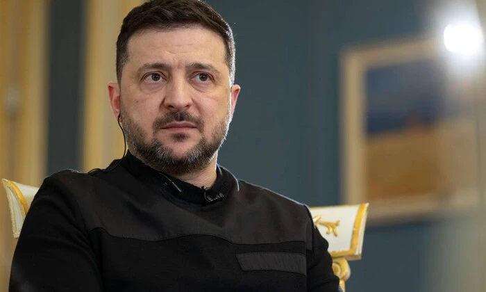 Zelensky at peaceful negotiations