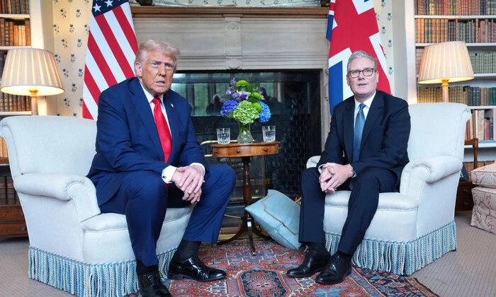 Trump demands military aid for Ormuz