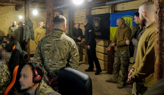 Шмигаль на встрече с военными