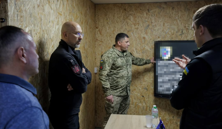 Шмигаль на командном пункте ПВО