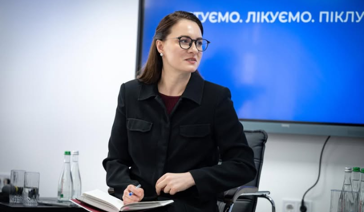 Minister of Health in Zaporizhzhia
