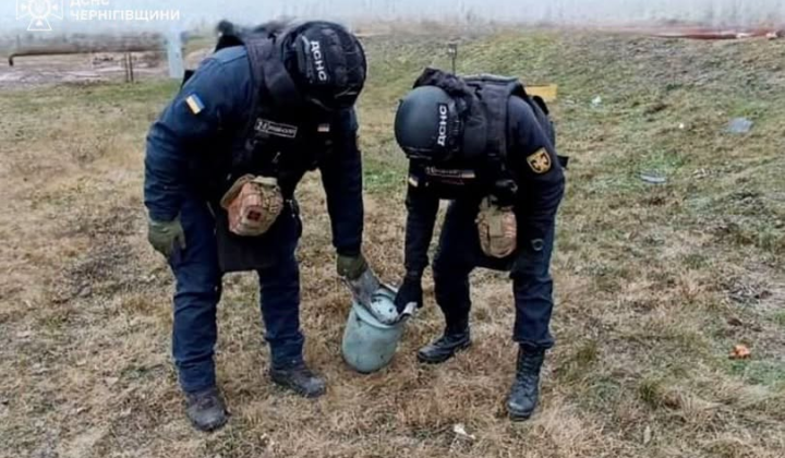 Сапери вилучають БПЛА на Чернігівщині