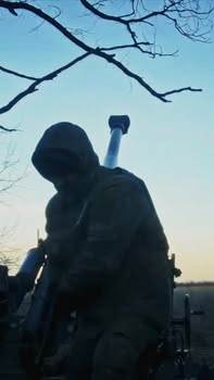 Ukrainian defenders celebrate Christmas