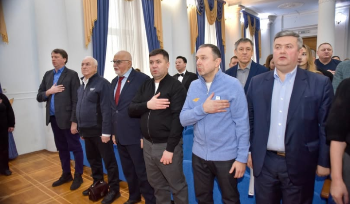 Награждение спортсменов на Kyiv Sports Awards