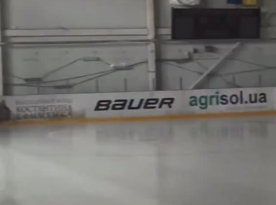Attack on the ice arena