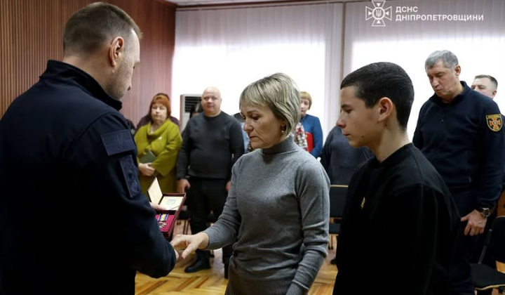 Нагорода рятувальнику посмертно
