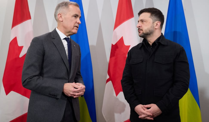 Зеленський і Карні в Канаді