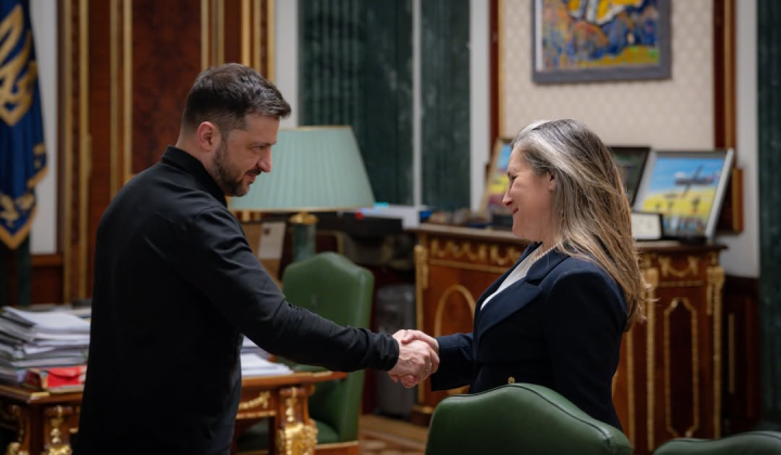 Христя Фріланд радниця з економіки