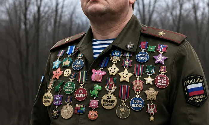 Fake military awards in Russia