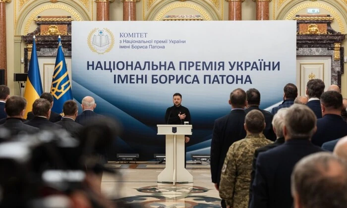 Zelensky awards scientists with a prize