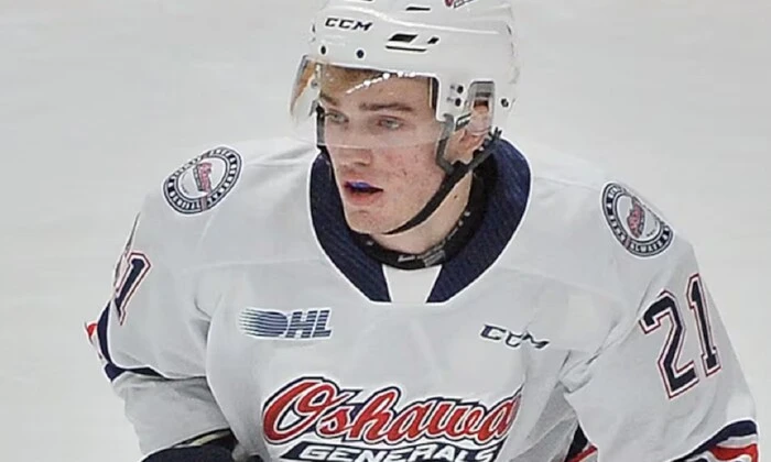 Ukrainian hockey player in the heavens