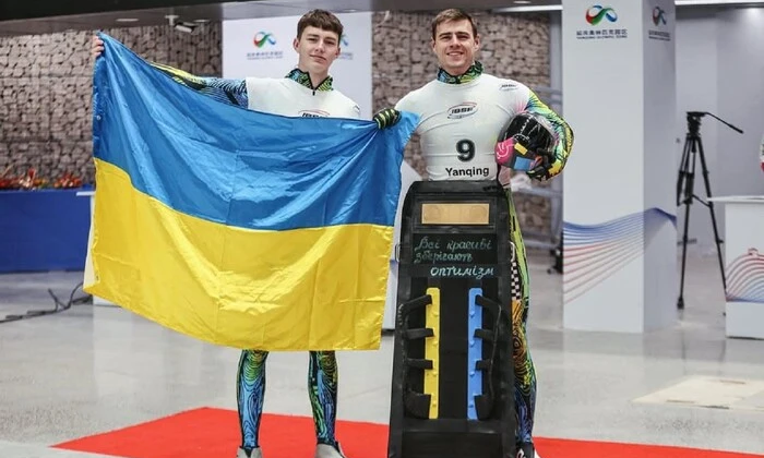 Українські скелетоністи у Сент-Мориці