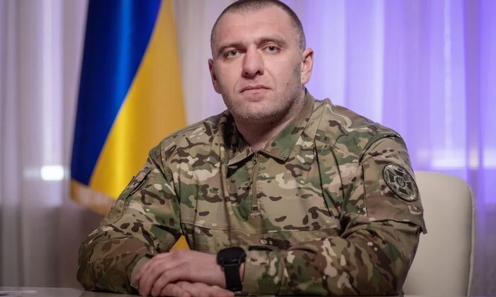 Vasyl Malyuk against the backdrop of the SSU