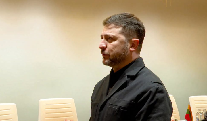 Встреча Зеленский с литовскими волонтерами