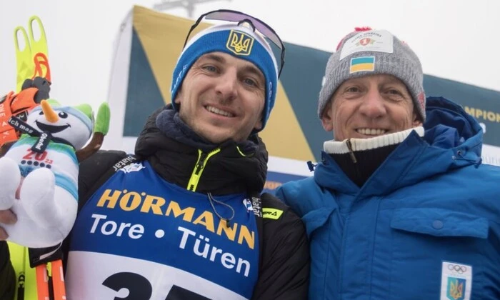 Dmytro Pidruchny and coach Sanitroy: 10 years together