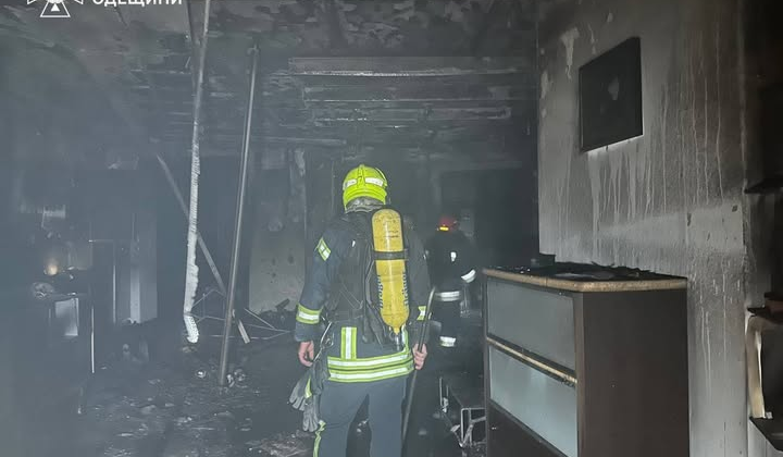 Night attack on Odessa: damaged buildings, injured people