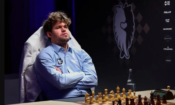 Magnus Carlsen at the World Championship
