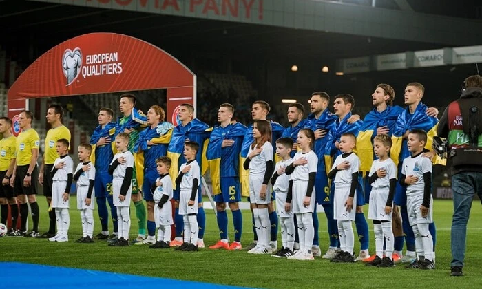 Pitch for Ukraine national team in semifinal