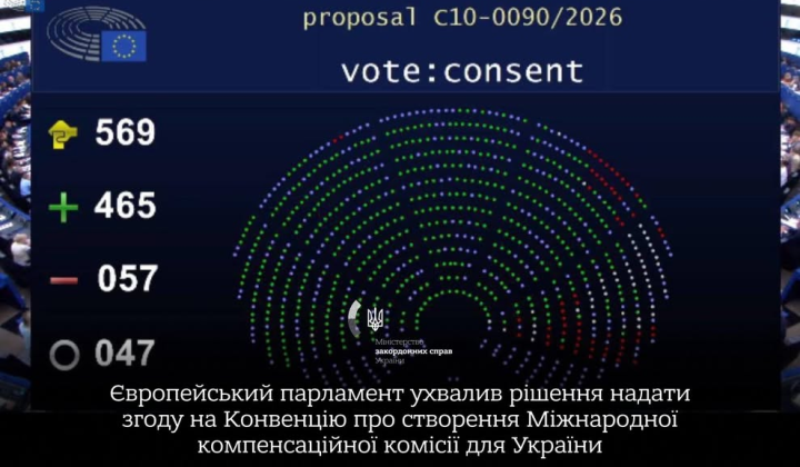 Європарламент схвалив компенсаційну комісію для України