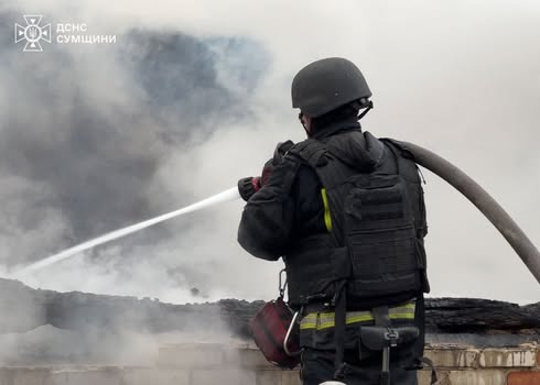 Пожежа в житловому секторі у Глухові