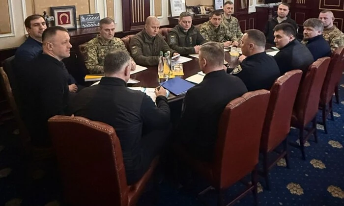 Кирило Буданов на нараді в ОП