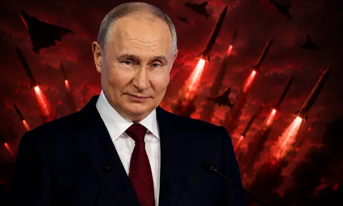 Putin denies attacking Europe