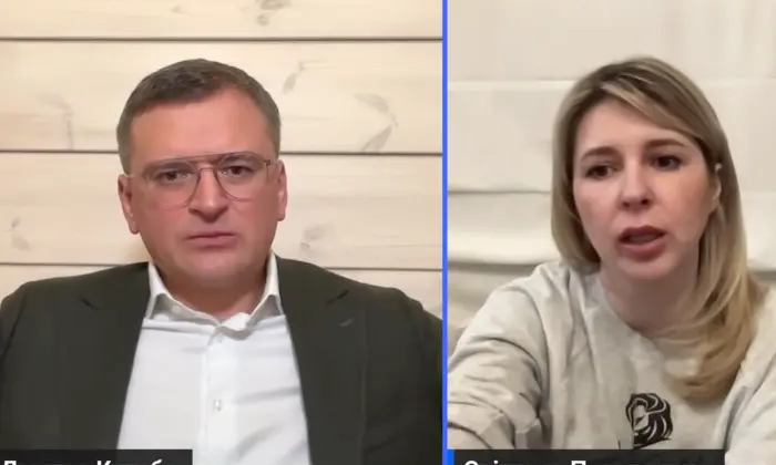 Кулеба і Зеленський на зустрічі