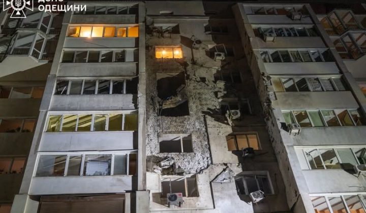 Drone attack on Odessa: casualty, injured child