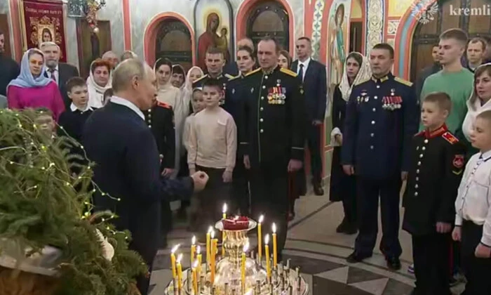Путін на святковій проповіді