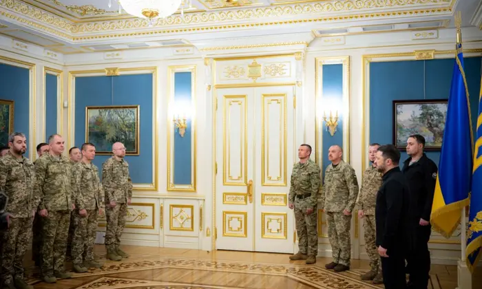 Зеленський нагородив працівників Держохрани