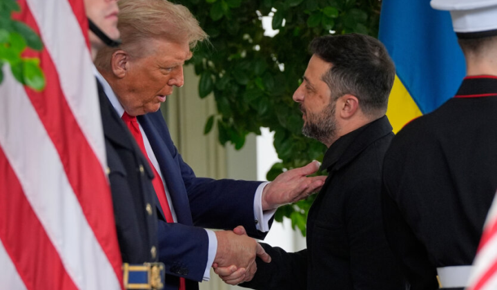 Зеленський і Трамп на зустрічі