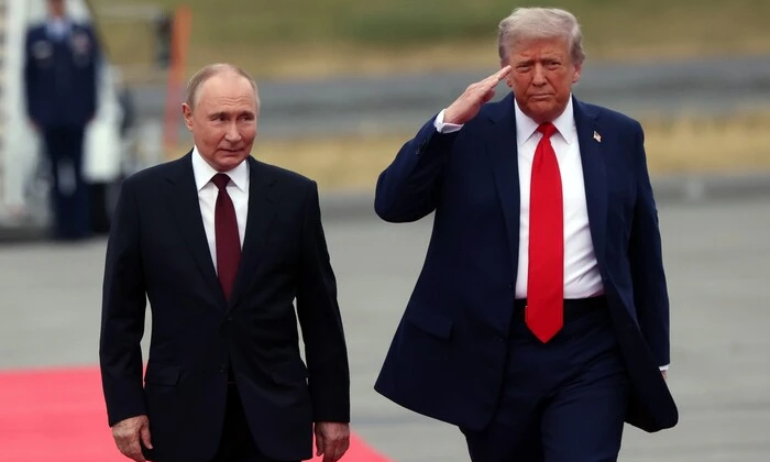 Putin and Trump at the parade