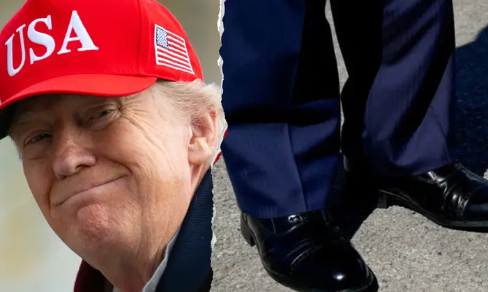 Trump in footwear for subordinates