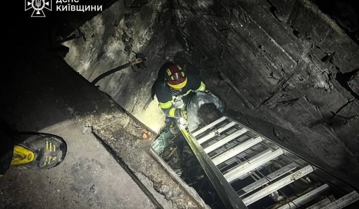 Teenager fell into shaft