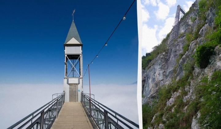 Elevator in Switzerland covering 153 meters per minute