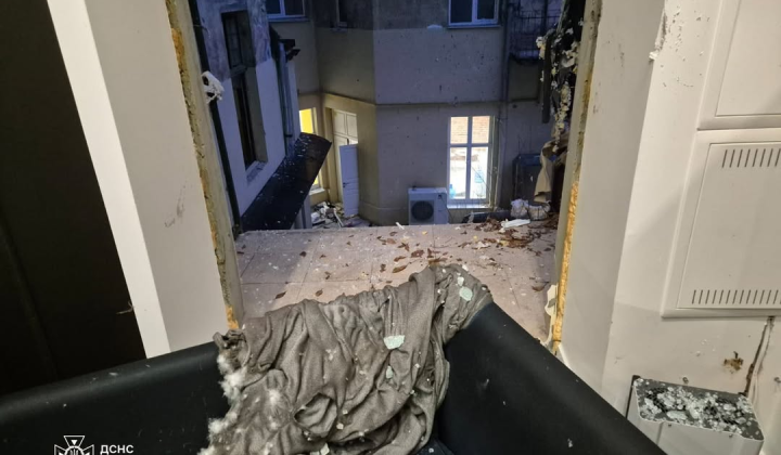 Explosion in apartment in Lviv: injured people