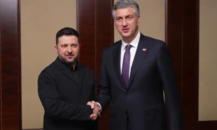 Зеленський та прем’єр Хорватії обговорюють енергобезпеку