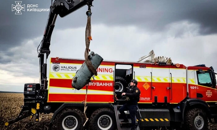Emergency services defused remnants of enemy missile in Kyiv region