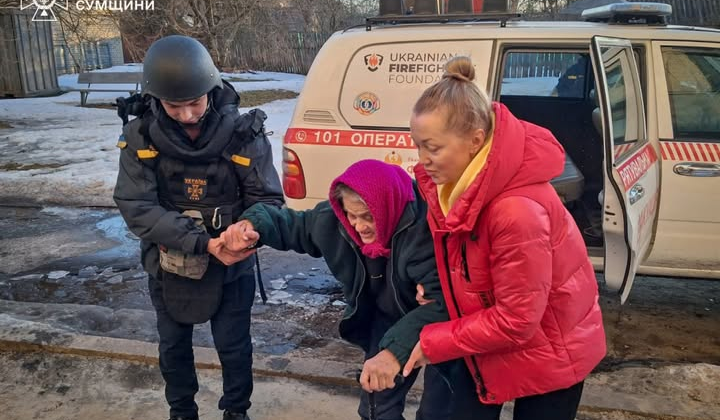 Evacuation in Sumy region: SES evacuated three people