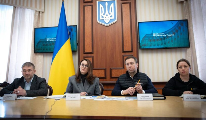 Карта энергосистемы Украины