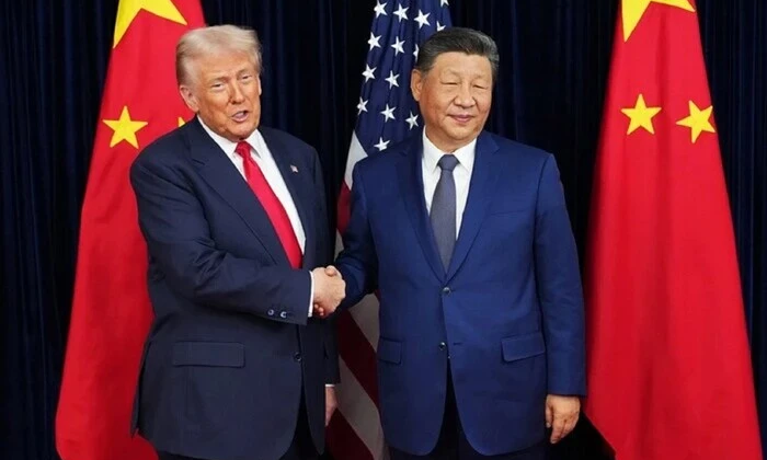Сі Цзіньпін і Трамп в США