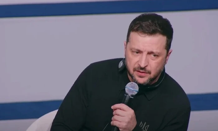 Zelensky and Trump at Munich conference