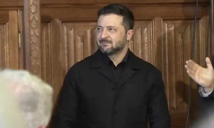 Zelensky meeting with the King in London