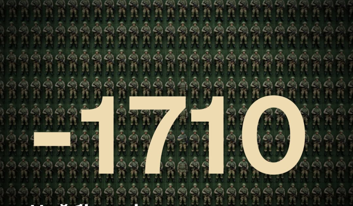 Россияне потеряли 1710 бойцов за день