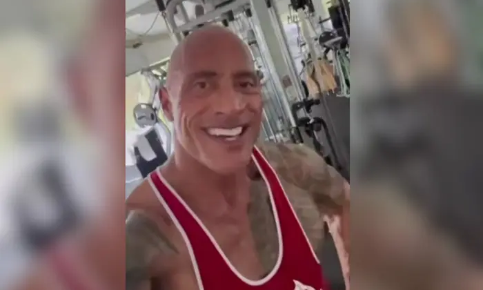 Dwayne Johnson invited Skelly to training